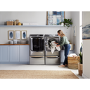 Maytag® Smart Front Load Electric Dryer with Extra Power and Advanced Moisture Sensing with industry-exclusive extra moisture sensor - 7.3 cu. ft. YMED8630HC