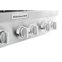 KitchenAid® 36'' 6-Burner Commercial-Style Gas Rangetop KCGC506JSS