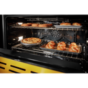 KitchenAid® 36'' Smart Commercial-Style Gas Range with 6 Burners KFGC506JYP