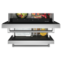 Kitchenaid® 24 Stainless Steel Undercounter Double-Drawer Refrigerator/Freezer KUDF204KSB