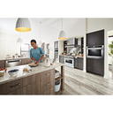 Kitchenaid® 30 Single Wall Oven with Even-Heat™ True Convection KOSE500ESS