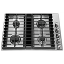 Kitchenaid® 30 4 Burner Gas Downdraft Cooktop KCGD500GSS