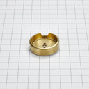 Range Brass Knob Bezel, Griddle W11317495