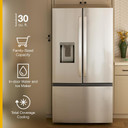 Whirlpool® 36-Inch French Door Refrigerator with In-Door Water and Ice Maker - 30 cu. ft. WRFF3536SZ