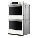 Kitchenaid® 30-inch Smart Electric Double Wall Oven with Assisted Cooking Modes - White KOED730SWH