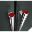 Stainless Steel Handle Hardware Accessory Kit for KitchenAid® French Door Refrigerator W11777157