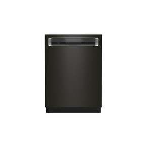 Kitchenaid® 44 dBA Dishwasher with 360° Max Jets™ Third Rack and LED Interior Lighting KDPM804KBS