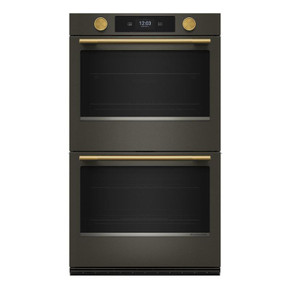 Kitchenaid® 30-inch Smart Electric Double Wall Oven with Assisted Cooking Modes - Black Ore KOED730SBE