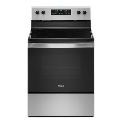 5.3 cu. ft. Whirlpool® electric range with Frozen Bake™ technology. YWFE505W0JZ