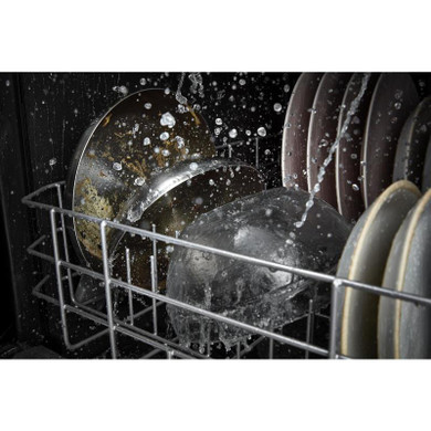 Whirlpool® Quiet Dishwasher with Boost Cycle and Pocket Handle WDP540HAMB