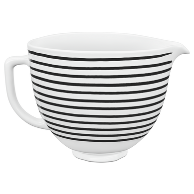 Kitchenaid® 5 Quart Horizontal Stripes Patterned Ceramic Bowl KSM2CB5PHS