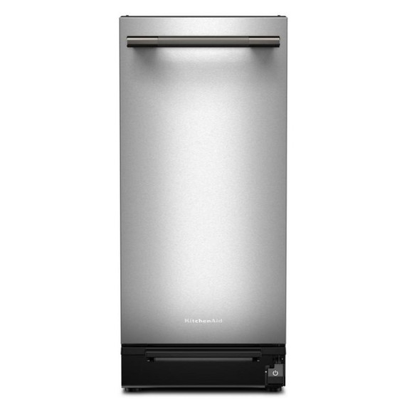 KitchenAid 15 in. Built-In Trash Compactor with Built-In Odor Management System KTTP515TSS