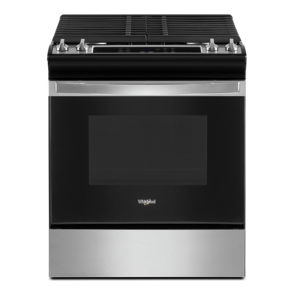 5.0 Cu. Ft. Whirlpool® Gas Range with Frozen Bake™ Technology WEG515S0LS