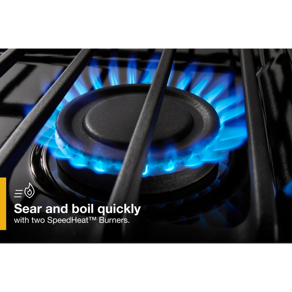 5.0 Cu. Ft. Whirlpool® Gas Range with Frozen Bake™ Technology WEG515S0LS