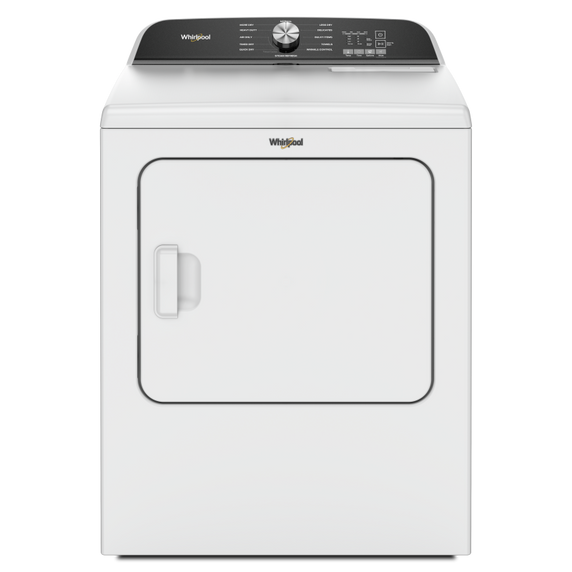 7.0 Cu. Ft. Whirlpool® Top Load Gas Dryer with Moisture Sensor WGD6150PW