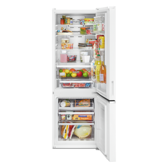 Whirlpool® 24-inch Wide Bottom-Freezer Refrigerator - 12.9 cu. ft. WRB533CZJW