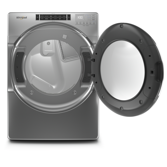 Whirlpool® 7.4 cu.ft Front Load Electric Dryer with Intiutitive Touch Controls, Steam Refresh Cycle YWED8620HC