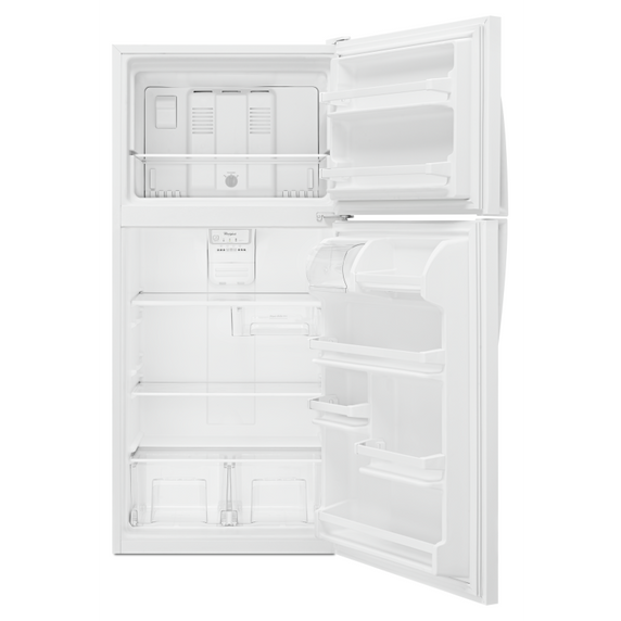 Whirlpool® 30-inch Wide Top Freezer Refrigerator - 18 cu. ft. WRT318FZDW