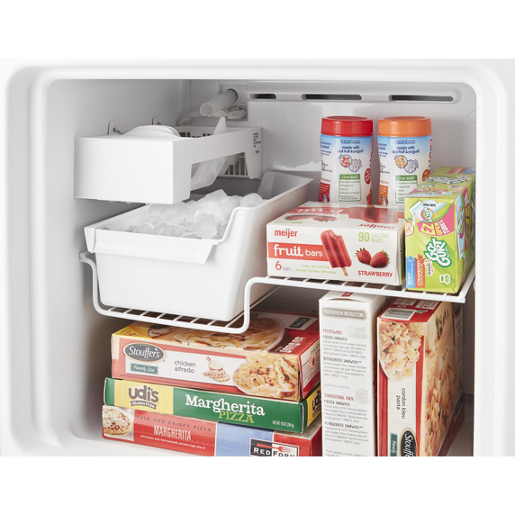 Whirlpool® 24-inch Wide Small Space Top-Freezer Refrigerator - 11.6 cu. ft. WRT112CZJB