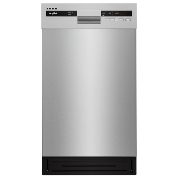 Whirlpool® Small-Space Compact Dishwasher with Stainless Steel Tub WDPS5118PM