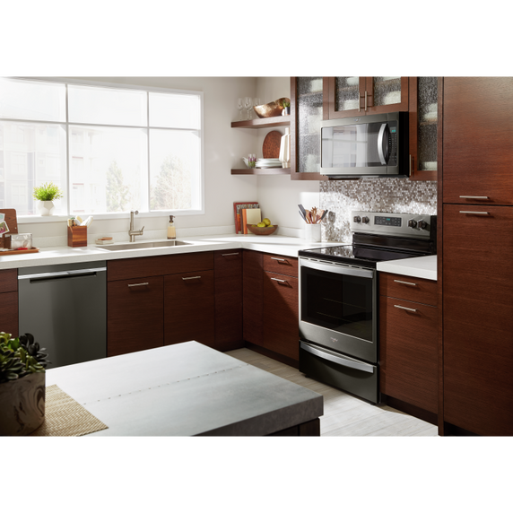 Whirlpool® 6.4 Cu. Ft. Freestanding Electric Range with Frozen Bake™ Technology YWFE775H0HV