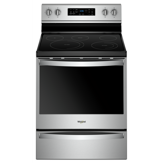 Whirlpool® 6.4 Cu. Ft. Freestanding Electric Range with Frozen Bake™ Technology YWFE775H0HZ