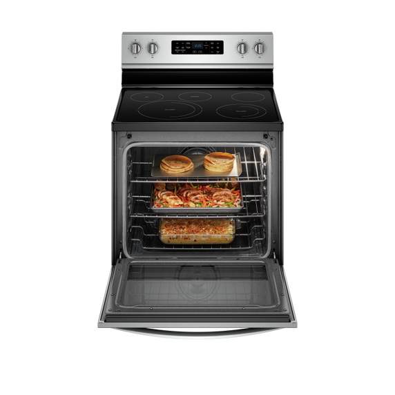 Whirlpool® 6.4 Cu. Ft. Freestanding Electric Range with Frozen Bake™ Technology YWFE775H0HZ