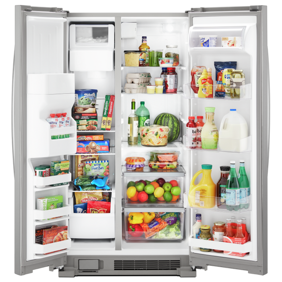 Whirlpool® 33-inch Wide Side-by-Side Refrigerator - 21 cu. ft. WRS331SDHM