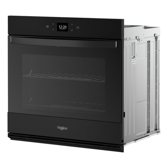 Whirlpool® 4.3 Cu. Ft. Single Wall Oven with Air Fry When Connected WOES5027LB