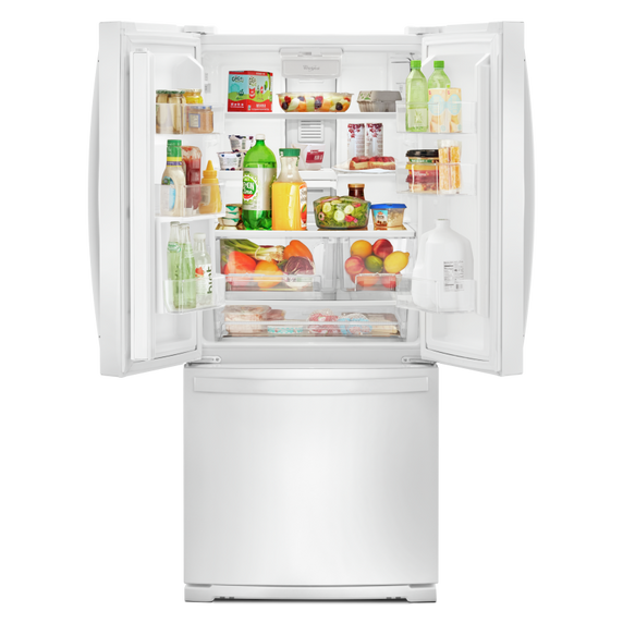 Whirlpool® 30-inch Wide French Door Refrigerator - 20 cu. ft. WRF560SEHW