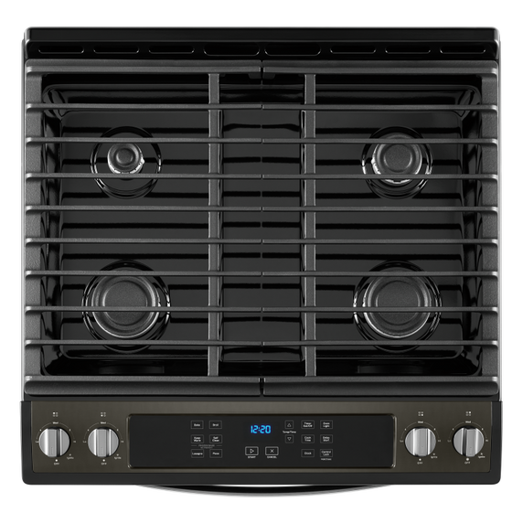 5.0 Cu. Ft. Whirlpool® Gas Range with Frozen Bake™ Technology WEG515S0LV