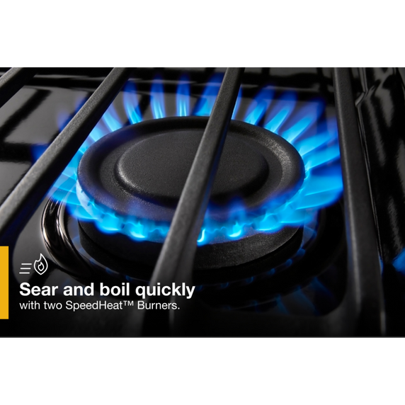 5.0 Cu. Ft. Whirlpool® Gas Range with Frozen Bake™ Technology WEG515S0LV