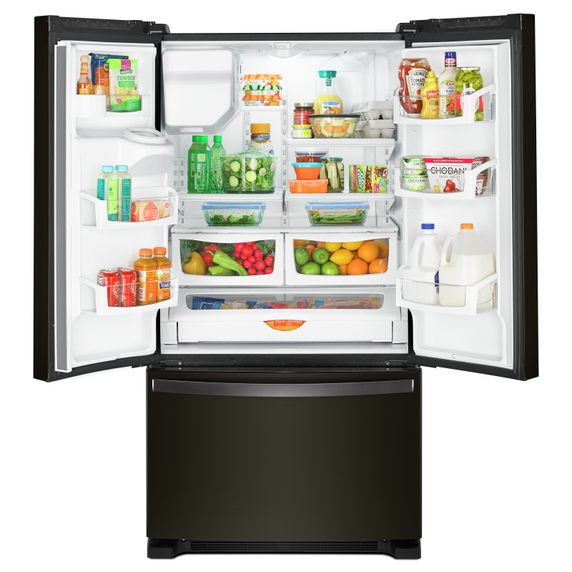 Whirlpool® 36-inch Wide French Door Refrigerator in Fingerprint-Resistant Stainless Steel - 25 cu. ft. WRF555SDHV