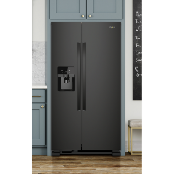 Whirlpool® 36-inch Wide Side-by-Side Refrigerator - 25 cu. ft. WRS325SDHB