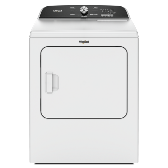 7.0 Cu. Ft. Whirlpool® Top Load Electric Dryer with Moisture Sensor YWED6150PW