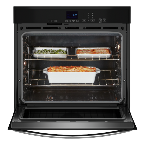 Whirlpool® 5.0 Cu. Ft. Single Self-Cleaning Wall Oven WOES3030LS