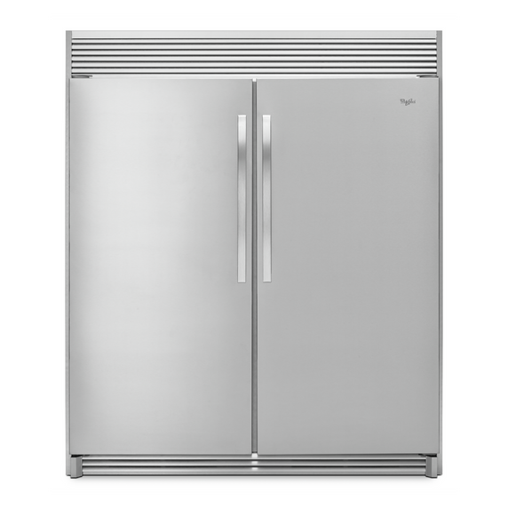 Whirlpool® 30-Inch Wide SideKicks® All-Freezer with Fast Freeze - 18 cu. ft.  WSZ57L18DM