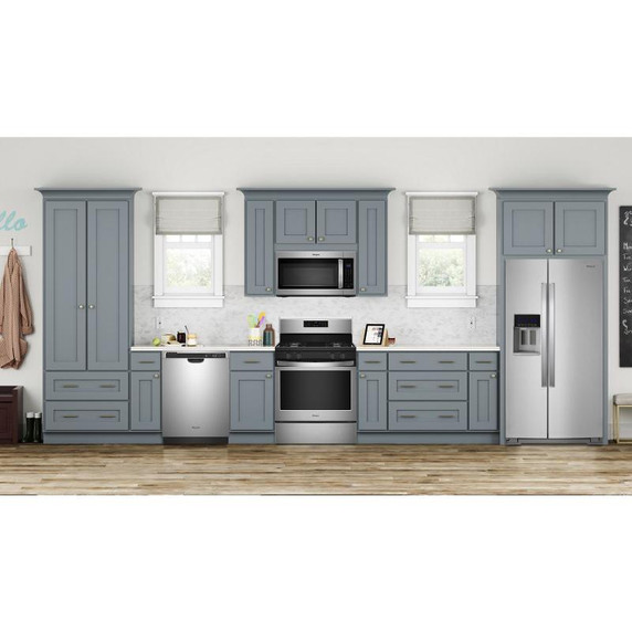 Whirlpool® 5.0 cu. ft. Freestanding Gas Range with Adjustable Self-Cleaning WFG510S0HS Whirlpool® 5.0 cu. ft. Freestanding Gas Range with Adjustable Self-Cleaning WFG510S0HS