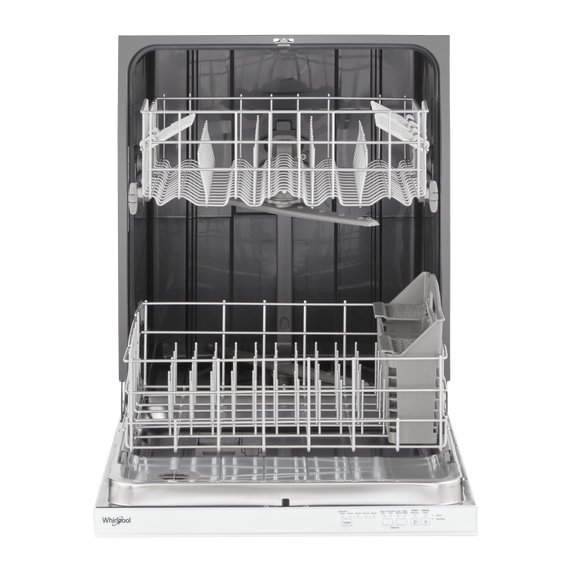 Whirlpool® Quiet Dishwasher with Boost Cycle and Pocket Handle WDP540HAMW