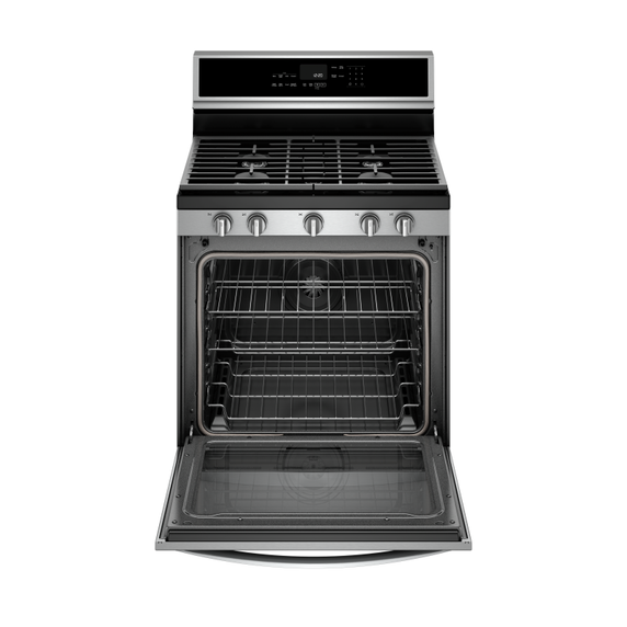 Whirlpool® 5.8 cu. ft. Smart Freestanding Gas Range with EZ-2-Lift™ Grates WFG975H0HZ