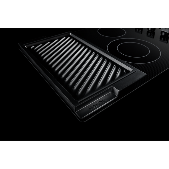 Maytag® 30-Inch Electric Cooktop with Reversible Grill and Griddle MEC8830HB