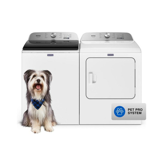 Maytag® Pet Pro Top Load Washer - 5.4 cu. ft. IEC MVW6500MW