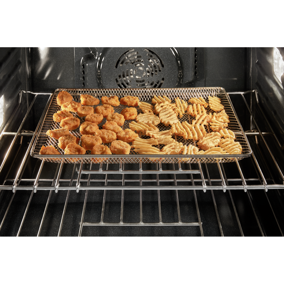 Maytag® 30-inch Double Wall Oven with Air Fry and Basket - 10 cu. ft. MOED6030LZ