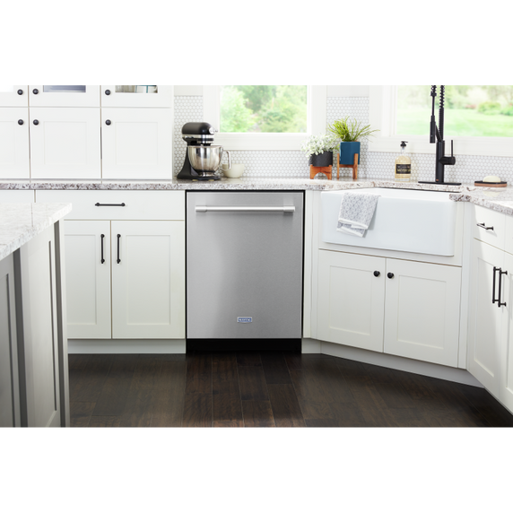 Maytag® Top control dishwasher with Third Level Rack and Dual Power Filtration MDB9979SKZ