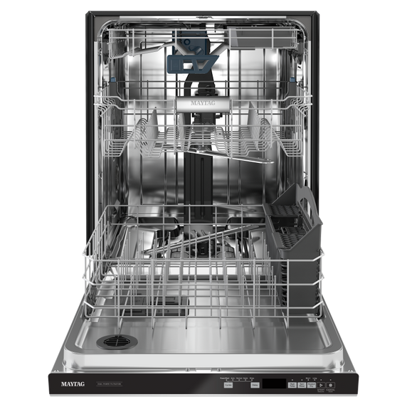 Maytag® Top control dishwasher with Third Level Rack and Dual Power Filtration MDB8959SKZ