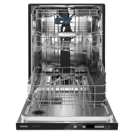 Maytag® Top control dishwasher with Third Level Rack and Dual Power Filtration MDB8959SKZ