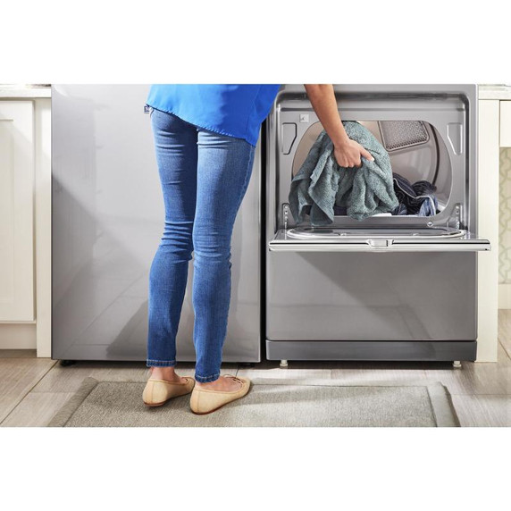 Maytag® Smart Top Load Electric Dryer with Extra Power Button - 7.4 cu. ft. YMED7230HC