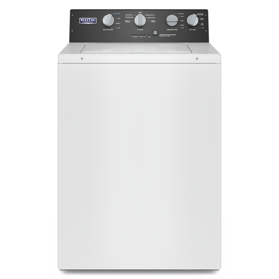 Maytag® Commercial-Grade Residential Agitator Washer - 4.0 cu. ft (I.E.C.) MVWP586GW