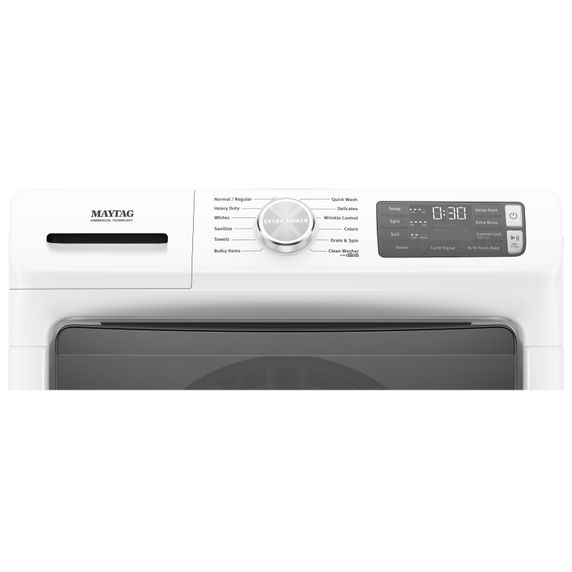 Maytag® Front Load Washer with Extra Power and 16-Hr Fresh Hold® option - 5.5 cu. ft. MHW6630HW