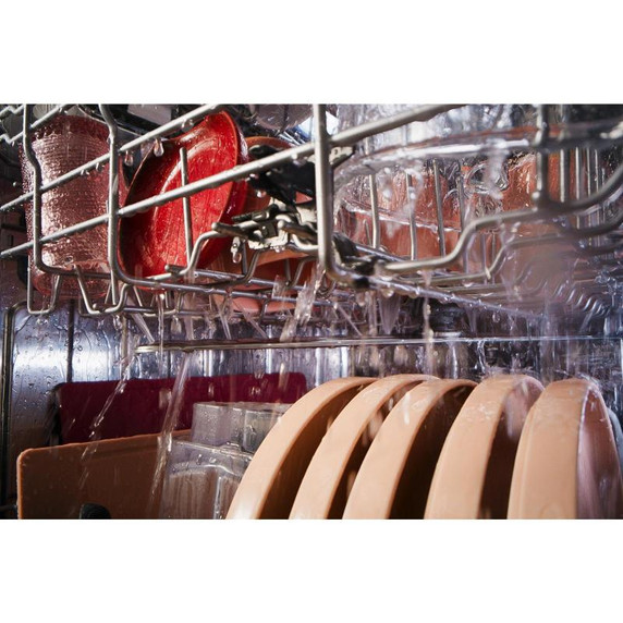 Kitchenaid® 44 dBA Dishwasher with 360° Max Jets™ Third Rack and LED Interior Lighting KDTM704KPS